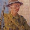 British Soldier Art Diamond Painting