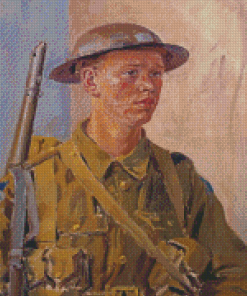 British Soldier Art Diamond Painting