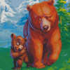 Brother Bear Animated Movie Diamond Painting