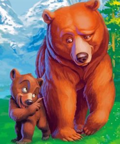 Brother Bear Animated Movie Diamond Painting