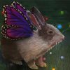 Butterfly Bunny Art Diamond Painting