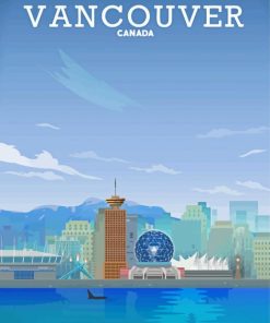 Canada Vancouver Poster Diamond Paintings