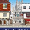 Canterbury City Poster Diamond Paintings