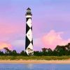 Cape Lookout Lighthouse Diamond Paintings