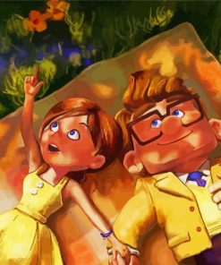 Carl And Ellie Animation Diamond Painting