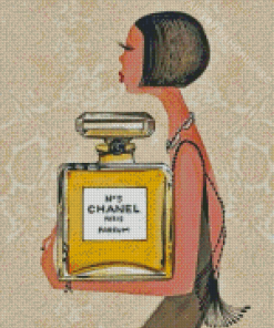 Chanel Perfume Lady Diamond Painting