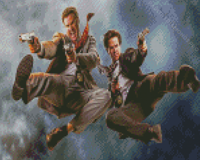 Characters From The Other Guys Diamond Painting