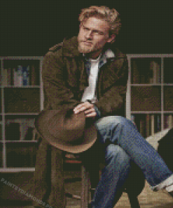 Charlie Hunnam Vintage Style Diamond Painting