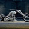 Chopper Motorcycle Diamond Painting