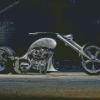 Chopper Motorcycle Diamond Painting