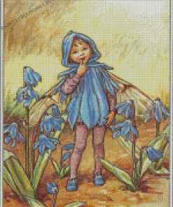 Cicely Mary Barker The Scilla Fairy Diamond Painting