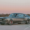 Classic Grey Shelby Mustang Diamond Painting