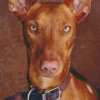 Close Up Pharaoh Hound Diamond Painting