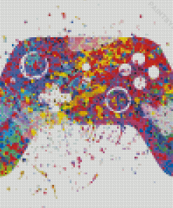 Colorful Gamepad Diamond Paintings