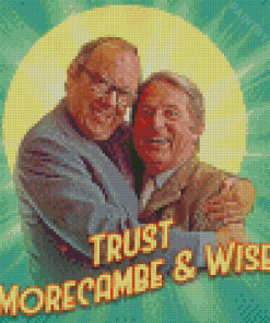 Comedians Morecambe And Wise Diamond Painting