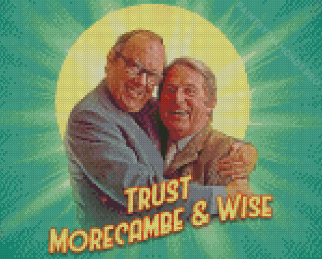 Comedians Morecambe And Wise Diamond Painting