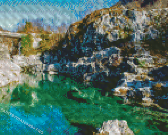 Contra Pria Park Italy Diamond Painting