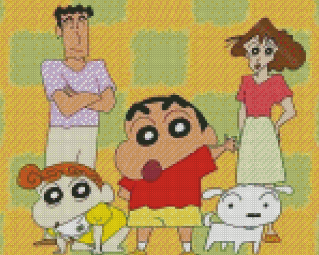 Crayon Shin Chan Diamond Painting