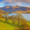 Crummock Water Lake Landscape Diamond Painting