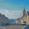 Cullen Village In Scotland Diamond Painting