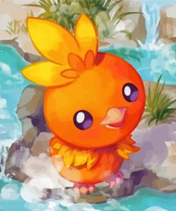 Cute Torchic Diamond Painting