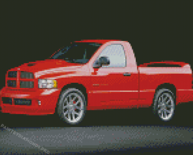 Dodge Ram Truck Diamond Paintings