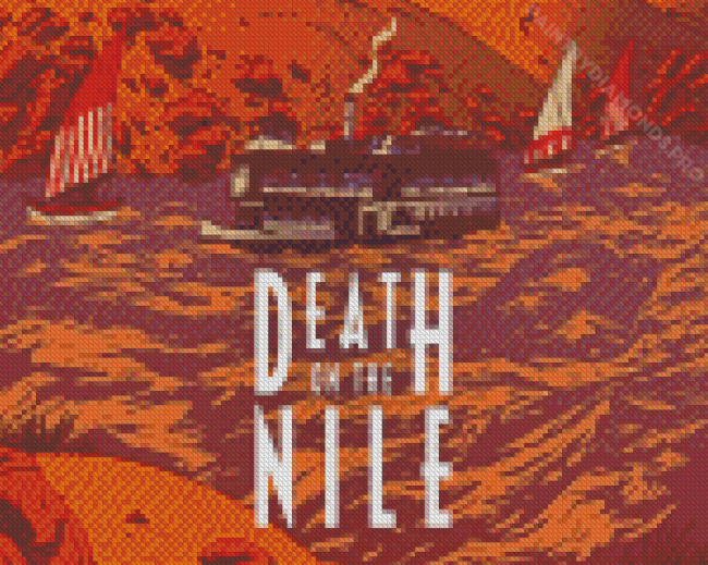 Death On The Nile Poster Diamond Painting