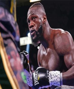 Deontay Wilder Diamond Painting