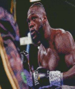 Deontay Wilder Diamond Painting