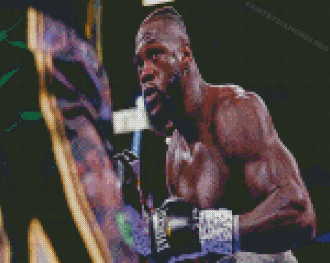 Deontay Wilder Diamond Painting