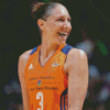 Diana Taurasi Smiling Diamond Paintings