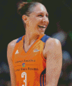 Diana Taurasi Smiling Diamond Paintings