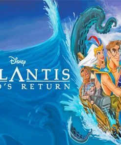 Disney Atlantis Mailos Return Diamond Painting