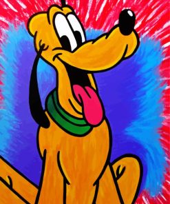 Disney Pluto Diamond Painting