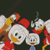 DuckTales Cartoon Characters Diamond Paintings