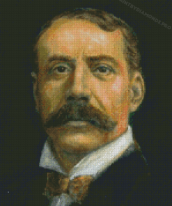 Edward Elgar Portrait Diamond Painting