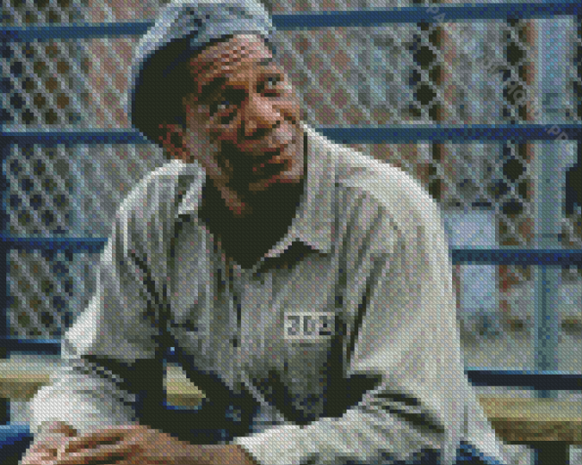 Ellis Boyd Redding From Shawshank Redemption Diamond Painting