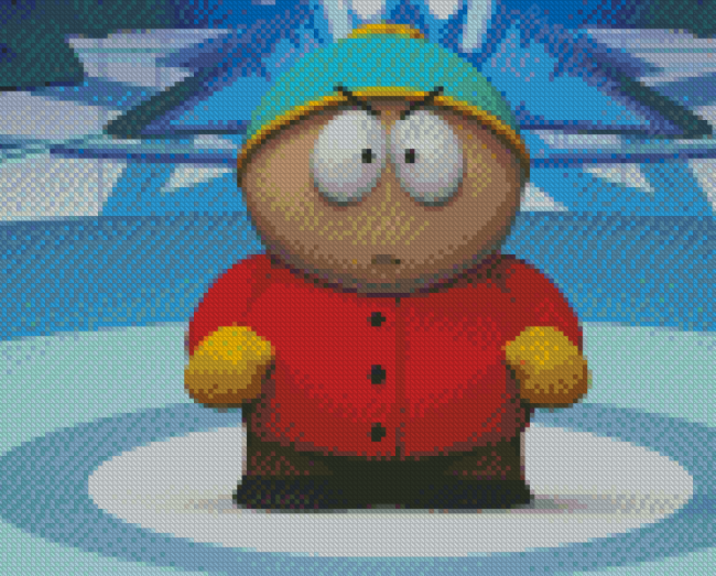 Eric Cartman South Park Diamond Painting