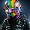 F1 Helment Diamond Painting