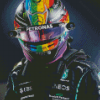 F1 Helment Diamond Painting