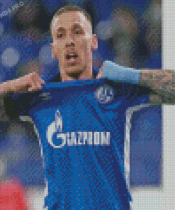 Fc Schalke Footballer Diamond Painting