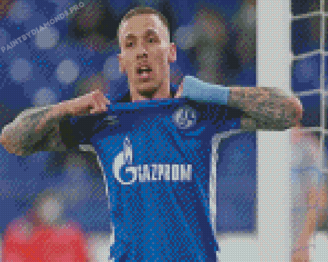 Fc Schalke Footballer Diamond Painting