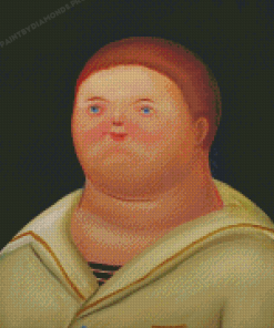 Fat Boy Fernando Botero Diamond Paintings