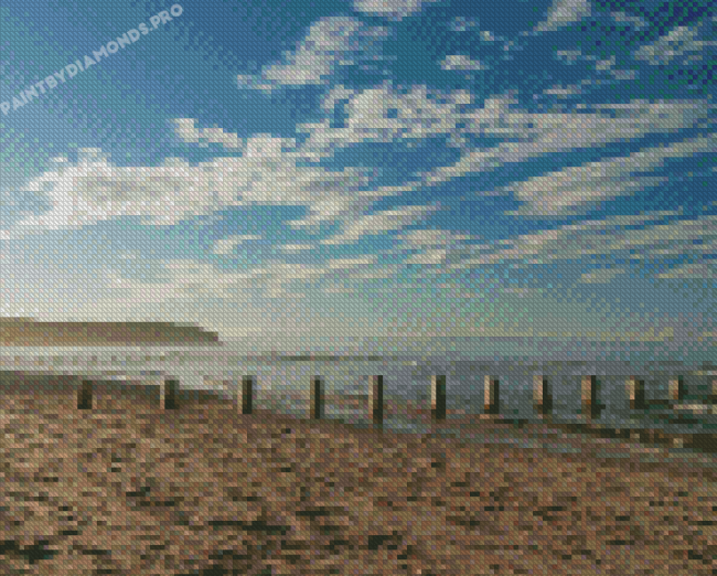 Findhorn Beach Diamond Painting