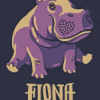 Fiona The HippoDiamond Painting