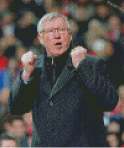 Former Association Football Manager Alex Ferguson Diamond Paintings