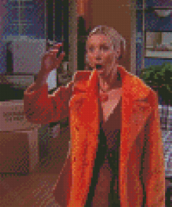 Friends Phoebe Buffay Character Diamond Painting