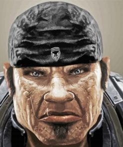 Gears Of War Marcus Fenix Diamond Painting