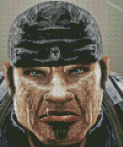 Gears Of War Marcus Fenix Diamond Painting