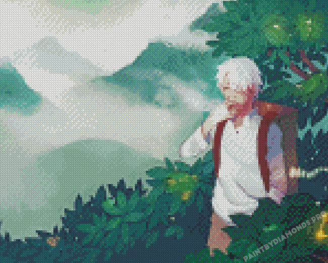 Ginko MushiShi Anime Character Diamond Painting